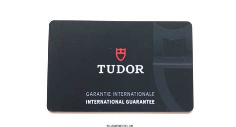 tudor warranty renewal.